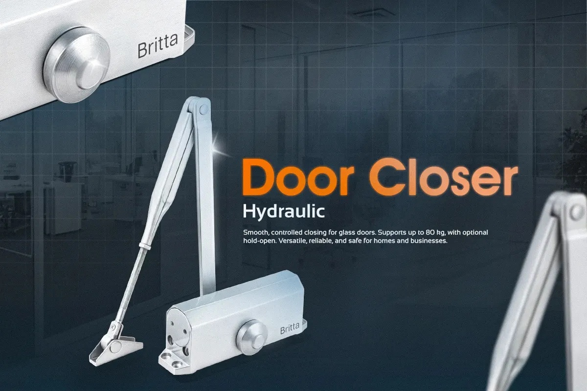 Hydraulic door closer for premium door hardware in Middle East