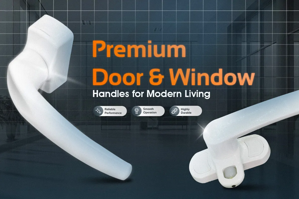 Premium door window handles from best hardware store in Middle East